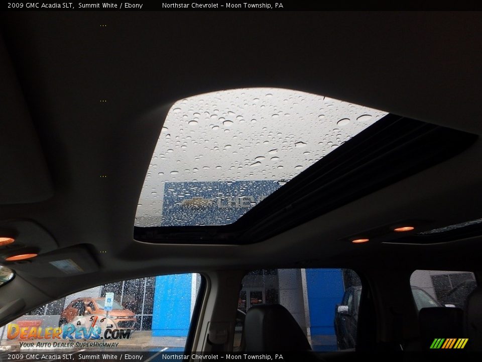 2009 GMC Acadia SLT Summit White / Ebony Photo #26