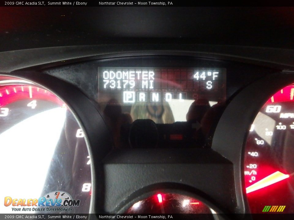 2009 GMC Acadia SLT Summit White / Ebony Photo #29