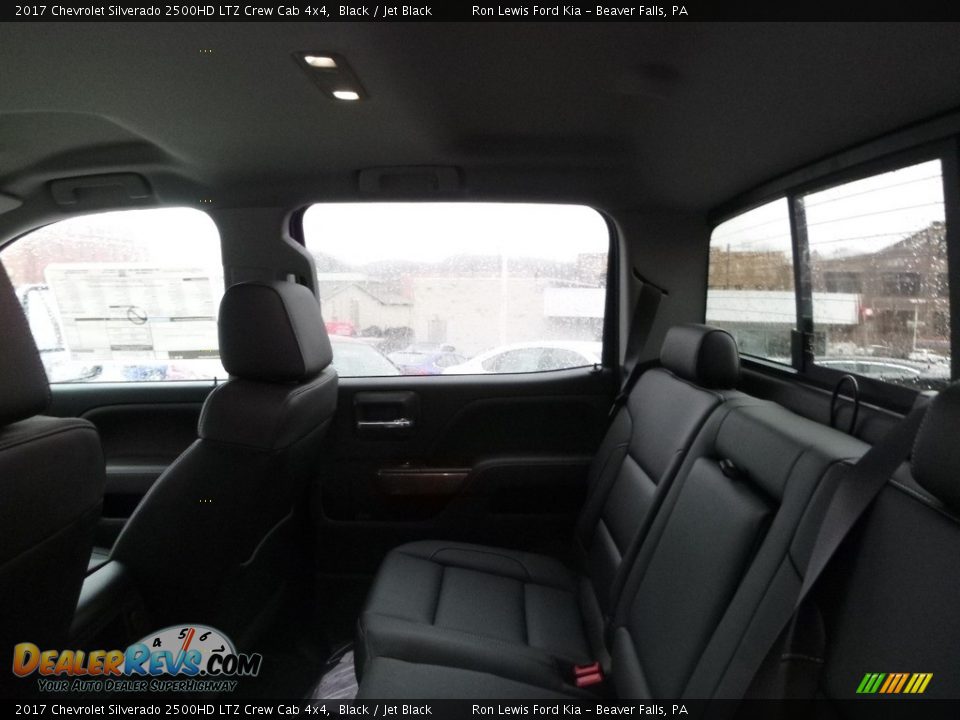 2017 Chevrolet Silverado 2500HD LTZ Crew Cab 4x4 Black / Jet Black Photo #11