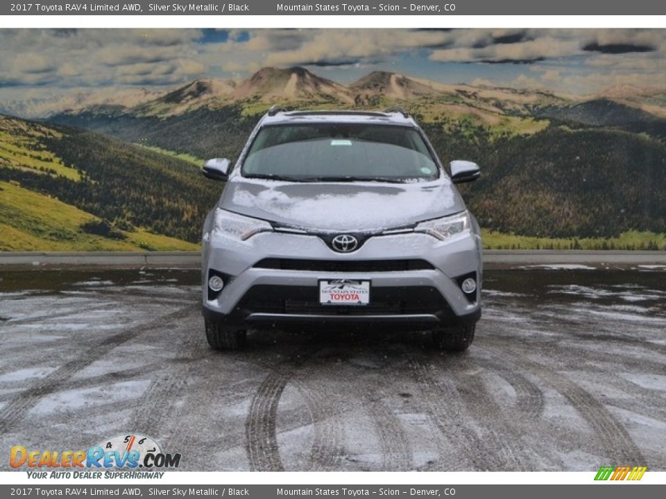 2017 Toyota RAV4 Limited AWD Silver Sky Metallic / Black Photo #2