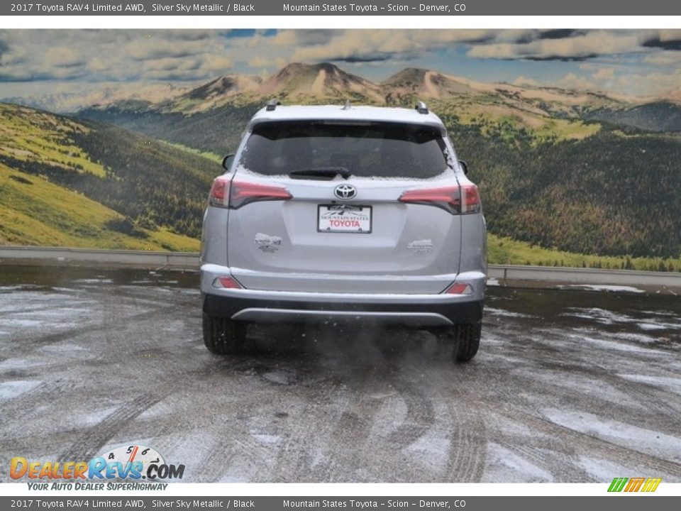 2017 Toyota RAV4 Limited AWD Silver Sky Metallic / Black Photo #4