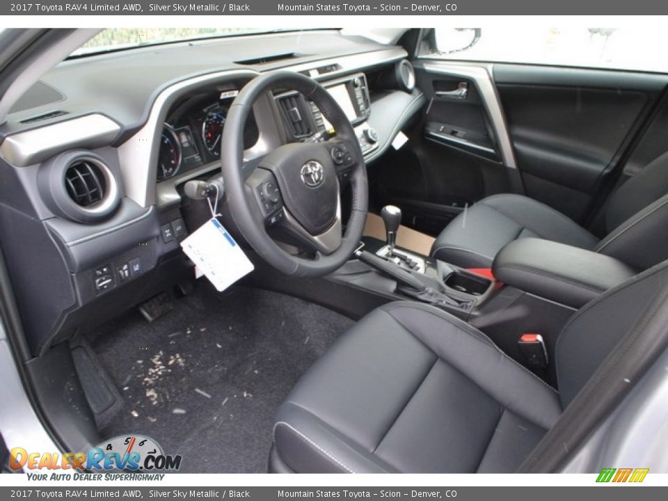 2017 Toyota RAV4 Limited AWD Silver Sky Metallic / Black Photo #5