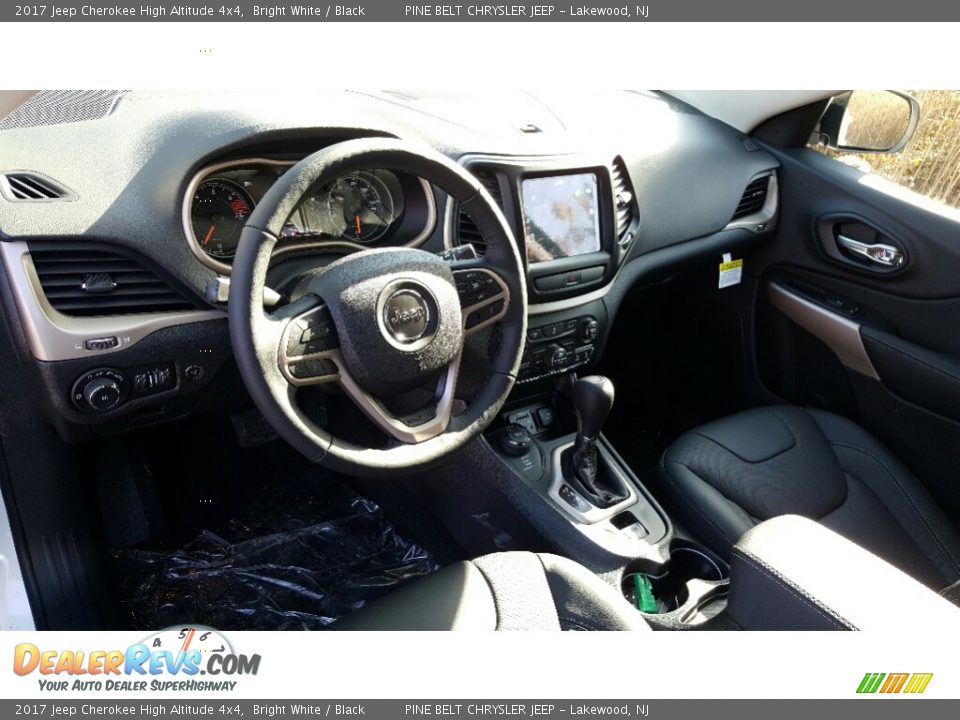 2017 Jeep Cherokee High Altitude 4x4 Bright White / Black Photo #9
