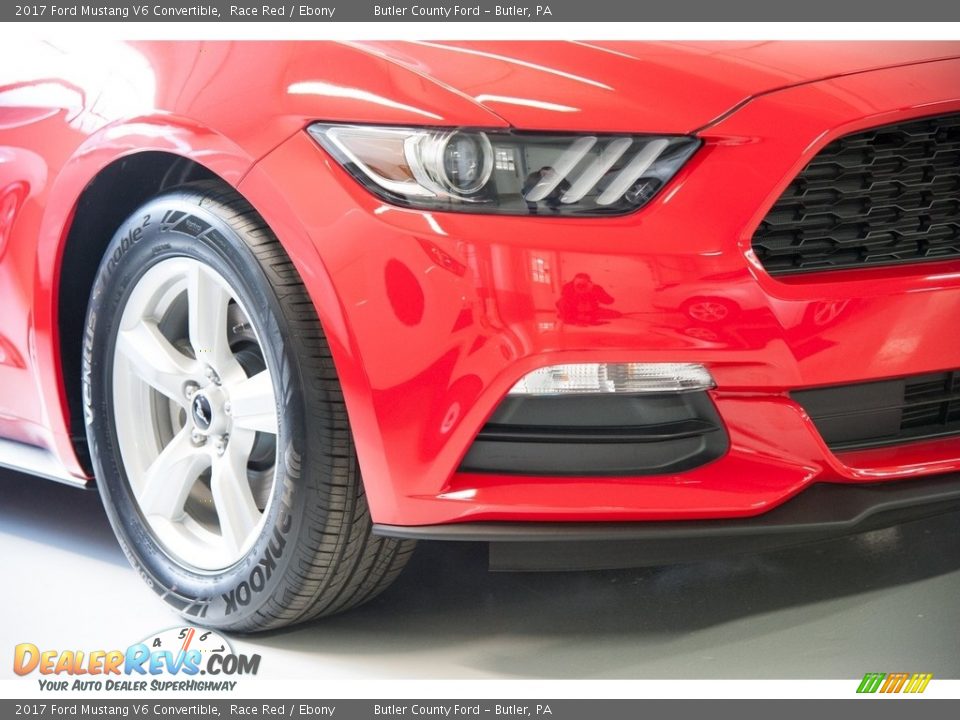 2017 Ford Mustang V6 Convertible Race Red / Ebony Photo #2