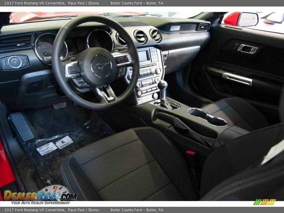 2017 Ford Mustang V6 Convertible Race Red / Ebony Photo #6