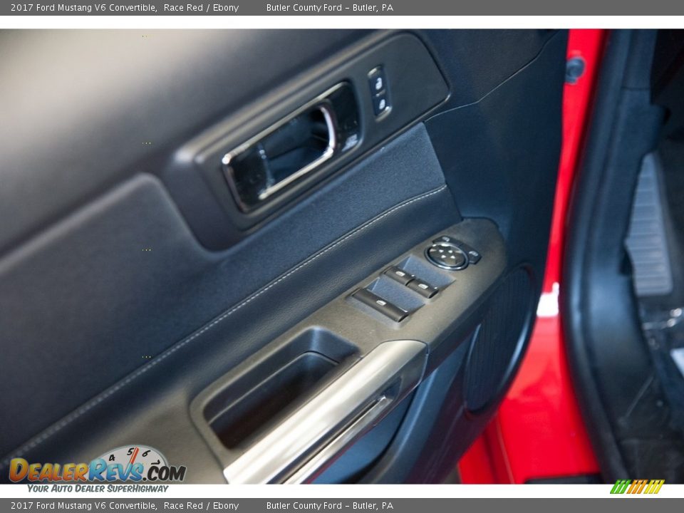 2017 Ford Mustang V6 Convertible Race Red / Ebony Photo #7