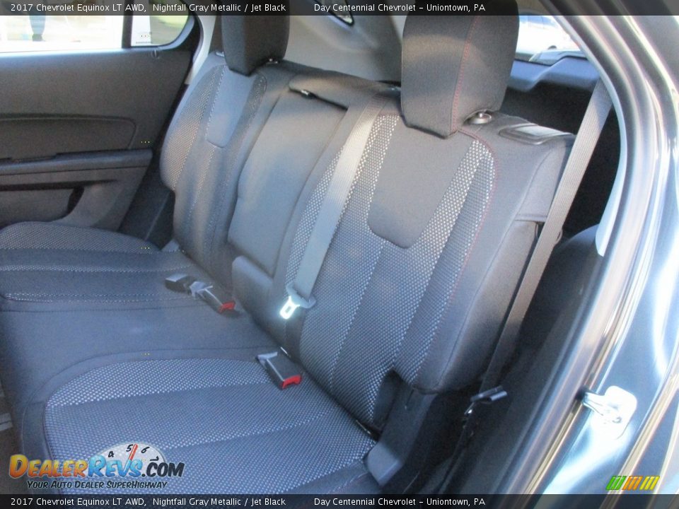 2017 Chevrolet Equinox LT AWD Nightfall Gray Metallic / Jet Black Photo #14