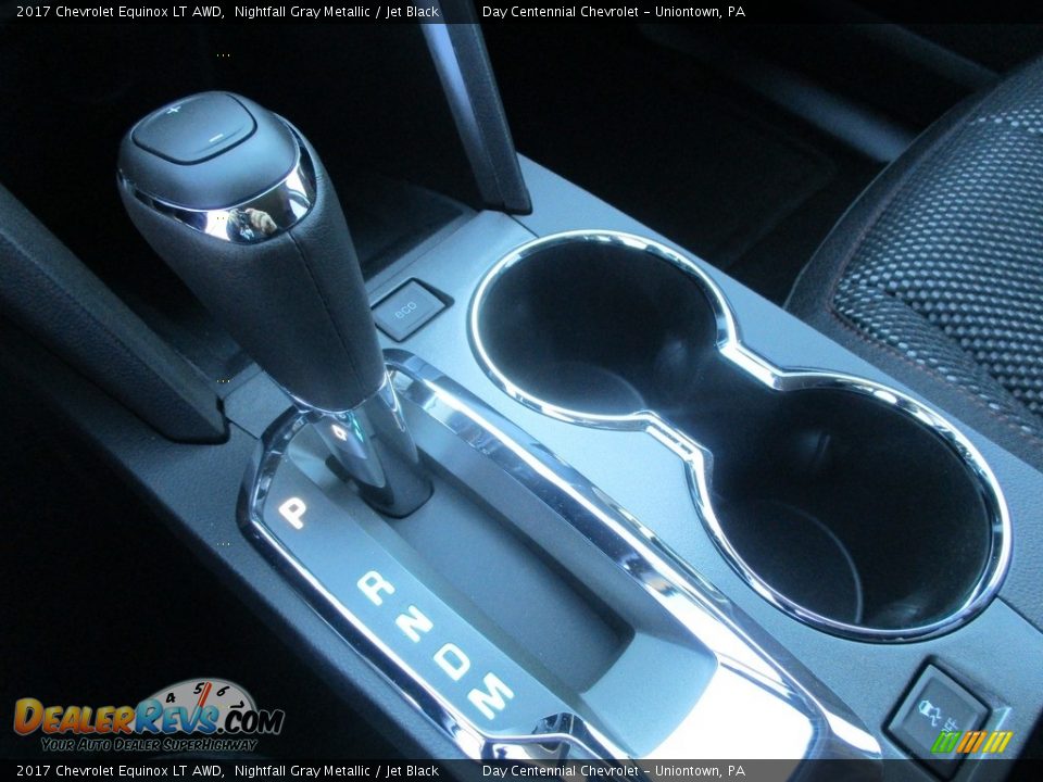2017 Chevrolet Equinox LT AWD Nightfall Gray Metallic / Jet Black Photo #16