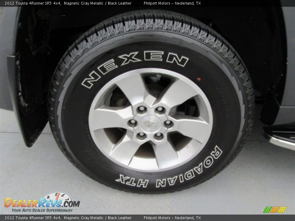 2012 Toyota 4Runner SR5 4x4 Magnetic Gray Metallic / Black Leather Photo #13
