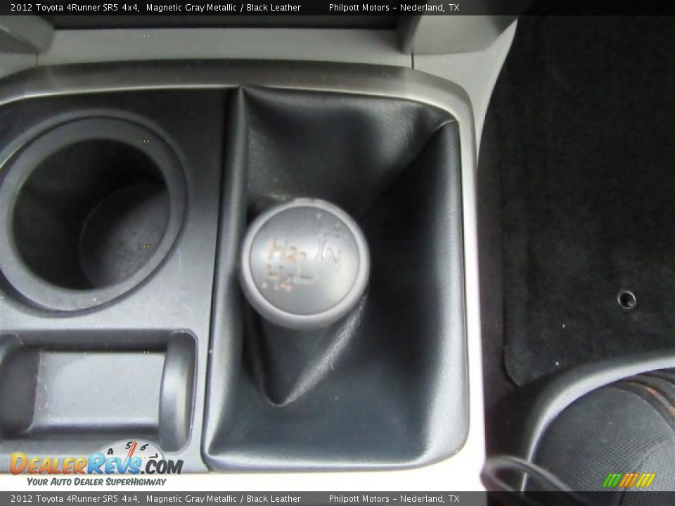 2012 Toyota 4Runner SR5 4x4 Magnetic Gray Metallic / Black Leather Photo #25