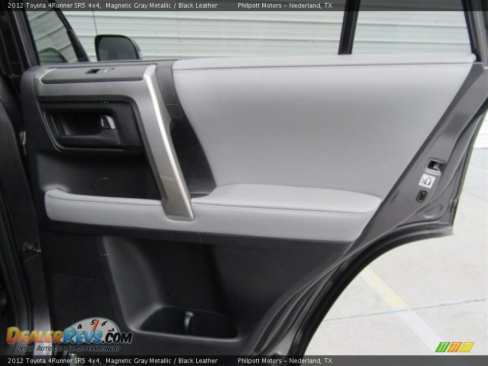 2012 Toyota 4Runner SR5 4x4 Magnetic Gray Metallic / Black Leather Photo #31