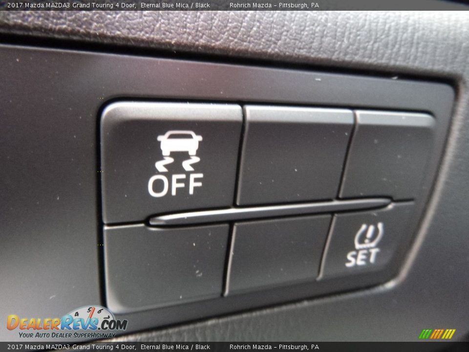 2017 Mazda MAZDA3 Grand Touring 4 Door Eternal Blue Mica / Black Photo #10