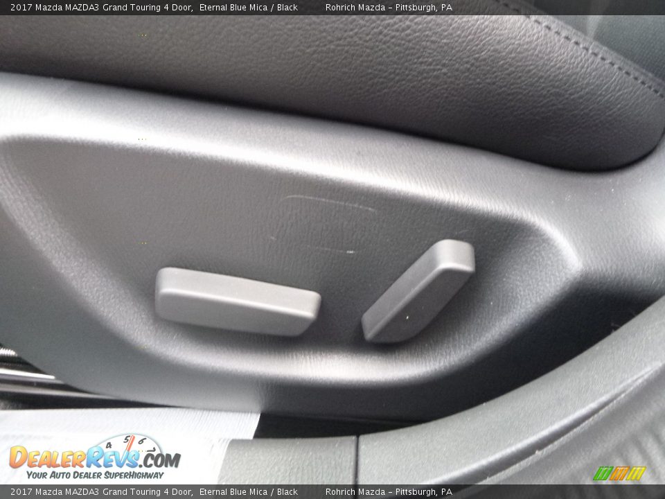 2017 Mazda MAZDA3 Grand Touring 4 Door Eternal Blue Mica / Black Photo #12