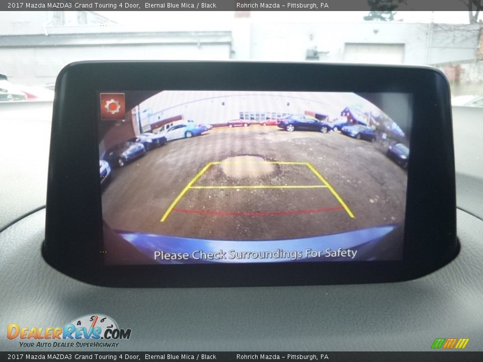 2017 Mazda MAZDA3 Grand Touring 4 Door Eternal Blue Mica / Black Photo #19