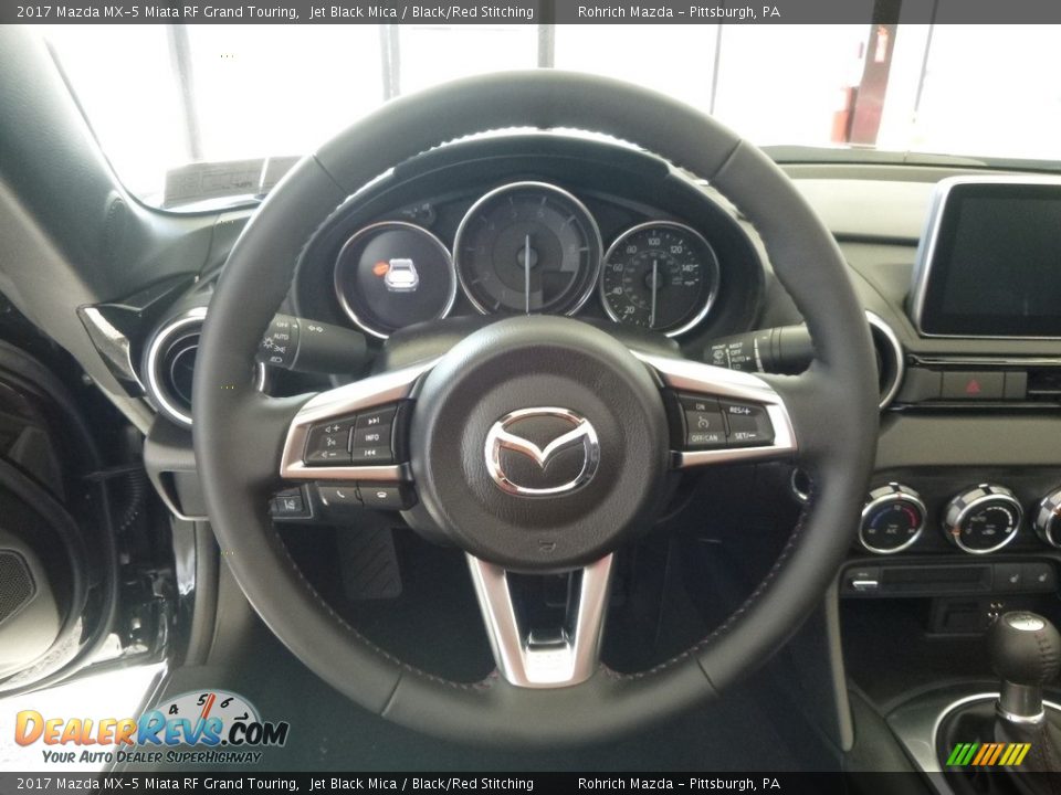 2017 Mazda MX-5 Miata RF Grand Touring Steering Wheel Photo #15