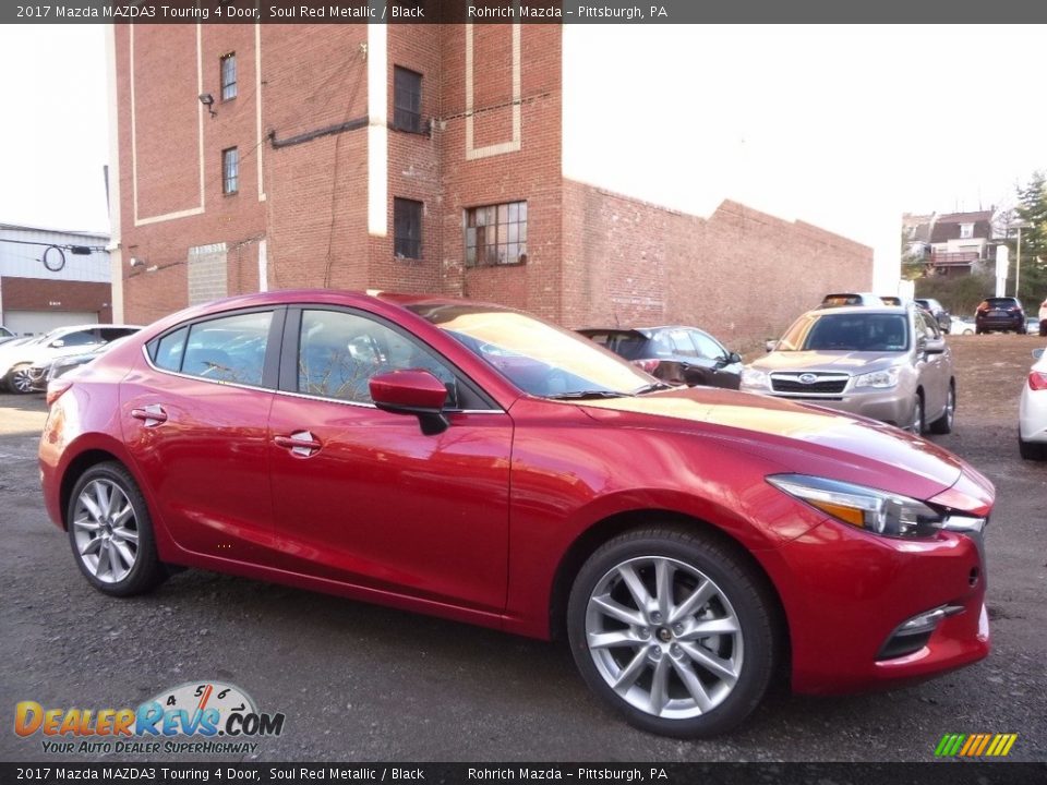 Front 3/4 View of 2017 Mazda MAZDA3 Touring 4 Door Photo #1