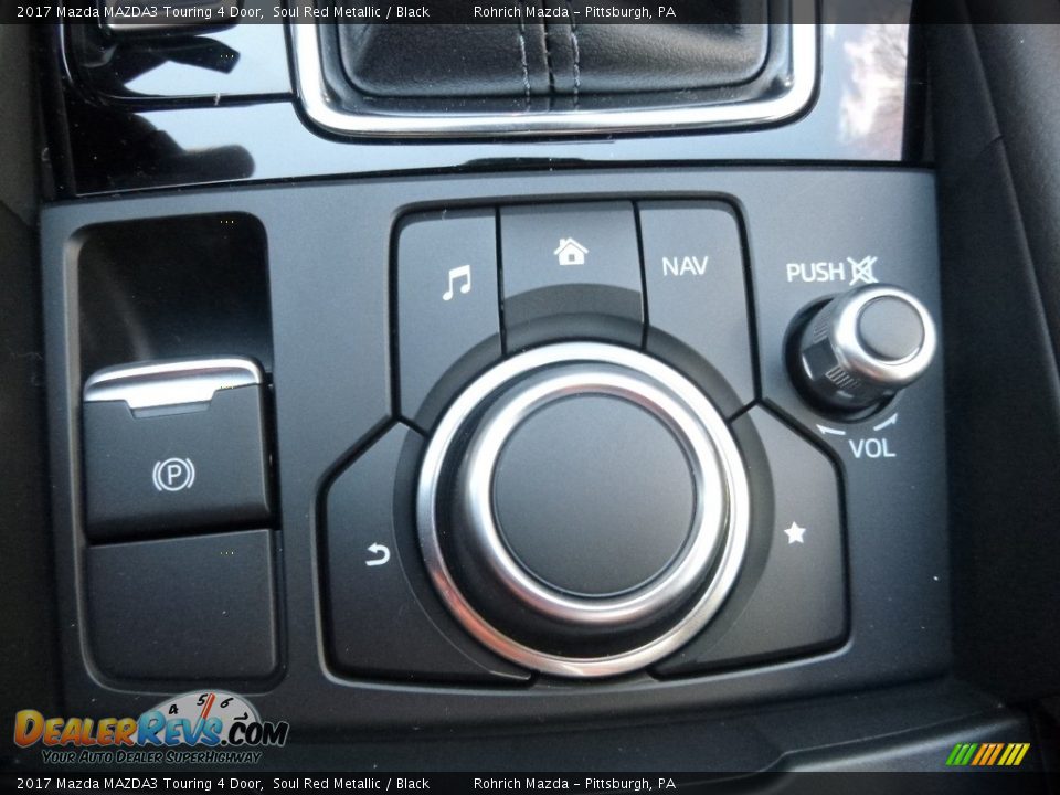 2017 Mazda MAZDA3 Touring 4 Door Soul Red Metallic / Black Photo #15