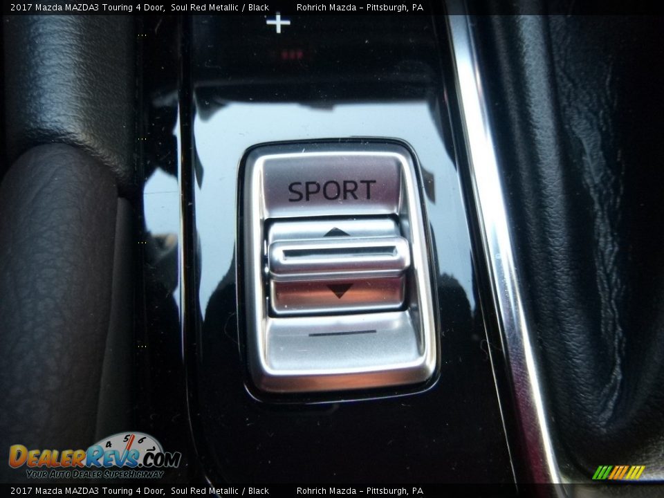 2017 Mazda MAZDA3 Touring 4 Door Soul Red Metallic / Black Photo #16