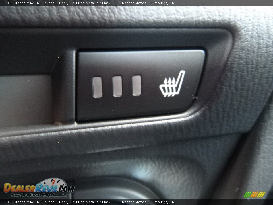 2017 Mazda MAZDA3 Touring 4 Door Soul Red Metallic / Black Photo #17