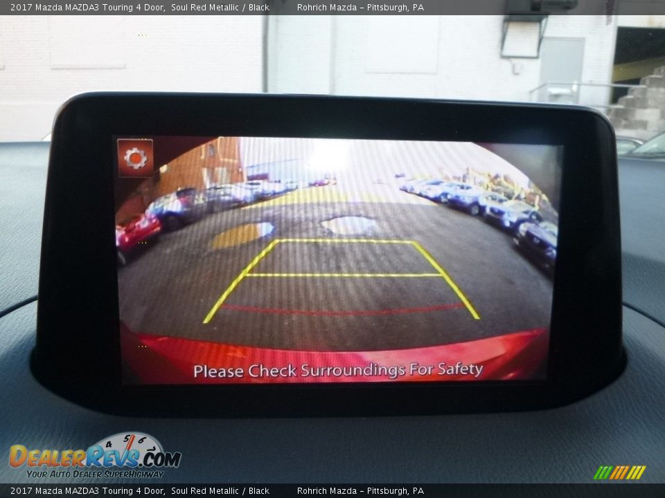 2017 Mazda MAZDA3 Touring 4 Door Soul Red Metallic / Black Photo #18