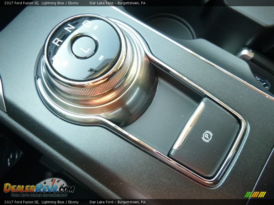 2017 Ford Fusion SE Lightning Blue / Ebony Photo #16