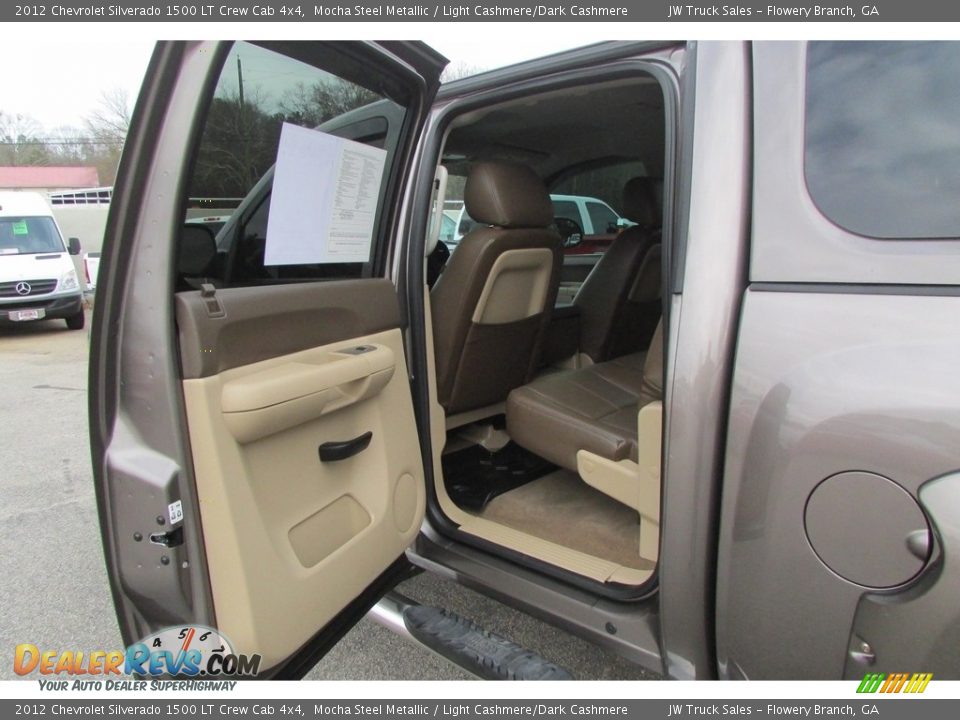 2012 Chevrolet Silverado 1500 LT Crew Cab 4x4 Mocha Steel Metallic / Light Cashmere/Dark Cashmere Photo #25