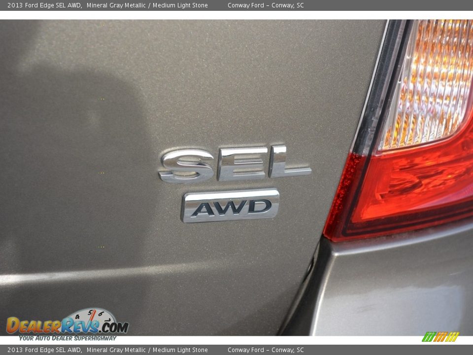 2013 Ford Edge SEL AWD Mineral Gray Metallic / Medium Light Stone Photo #5