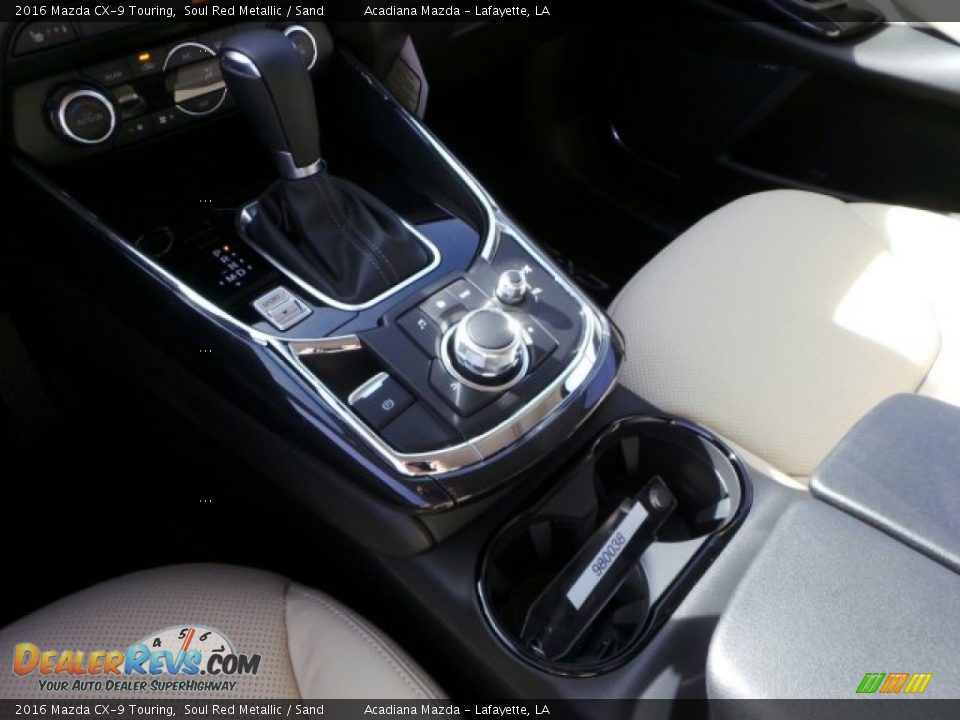 2016 Mazda CX-9 Touring Soul Red Metallic / Sand Photo #8
