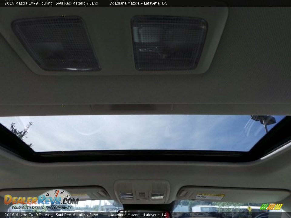 2016 Mazda CX-9 Touring Soul Red Metallic / Sand Photo #10