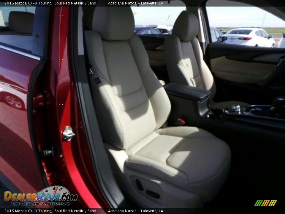 2016 Mazda CX-9 Touring Soul Red Metallic / Sand Photo #11