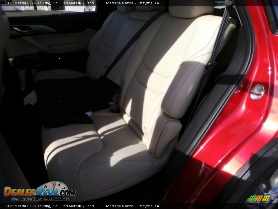 2016 Mazda CX-9 Touring Soul Red Metallic / Sand Photo #13