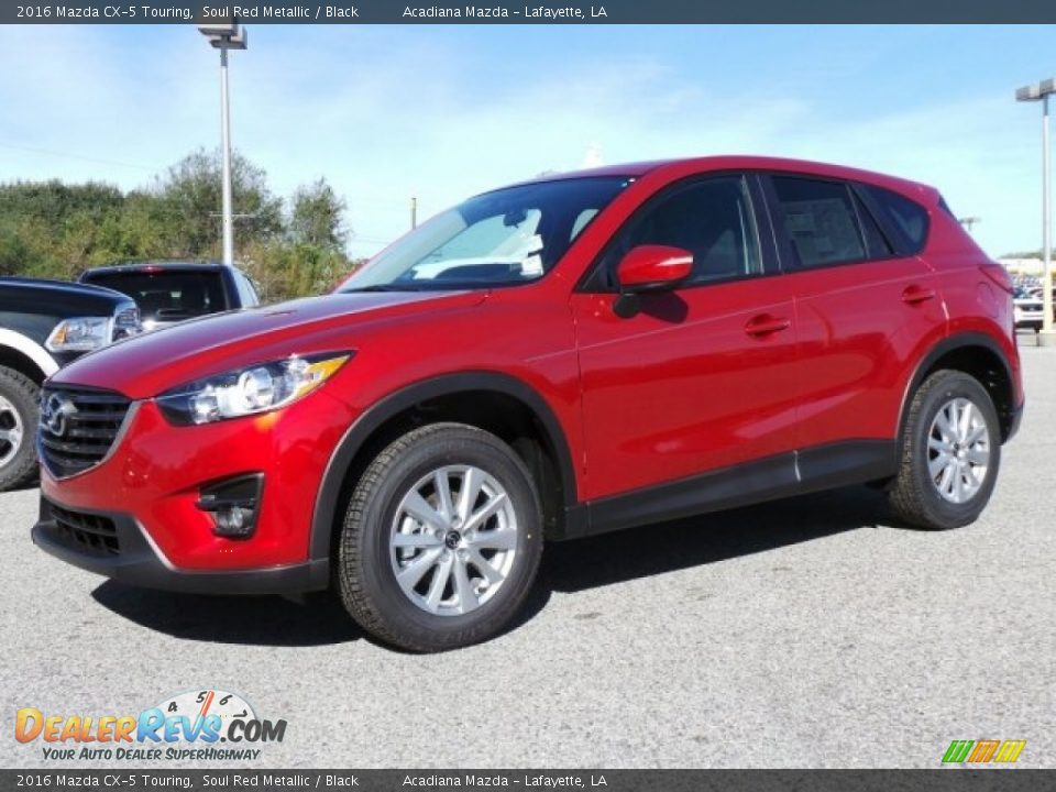 2016 Mazda CX-5 Touring Soul Red Metallic / Black Photo #1