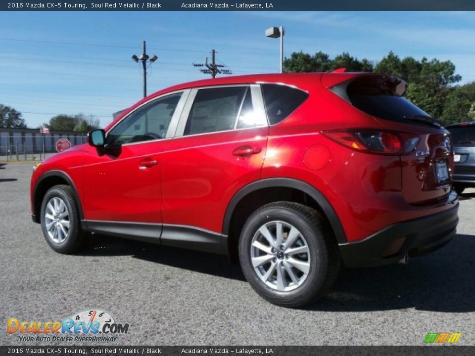 2016 Mazda CX-5 Touring Soul Red Metallic / Black Photo #2