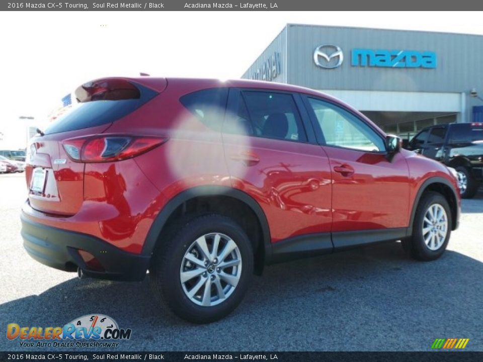 2016 Mazda CX-5 Touring Soul Red Metallic / Black Photo #3