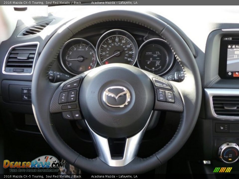 2016 Mazda CX-5 Touring Soul Red Metallic / Black Photo #6