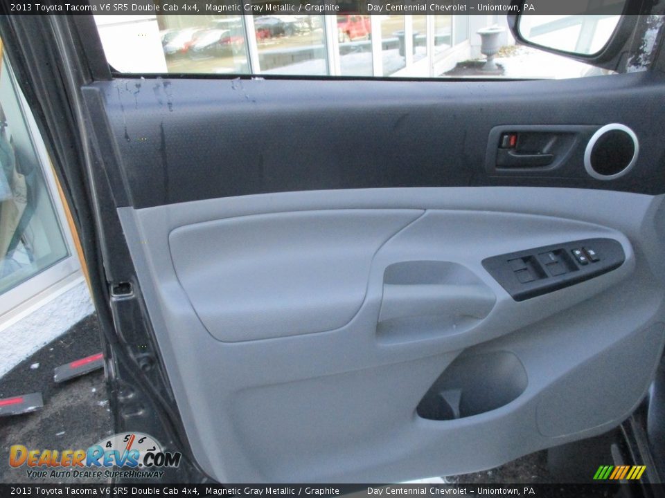 2013 Toyota Tacoma V6 SR5 Double Cab 4x4 Magnetic Gray Metallic / Graphite Photo #20