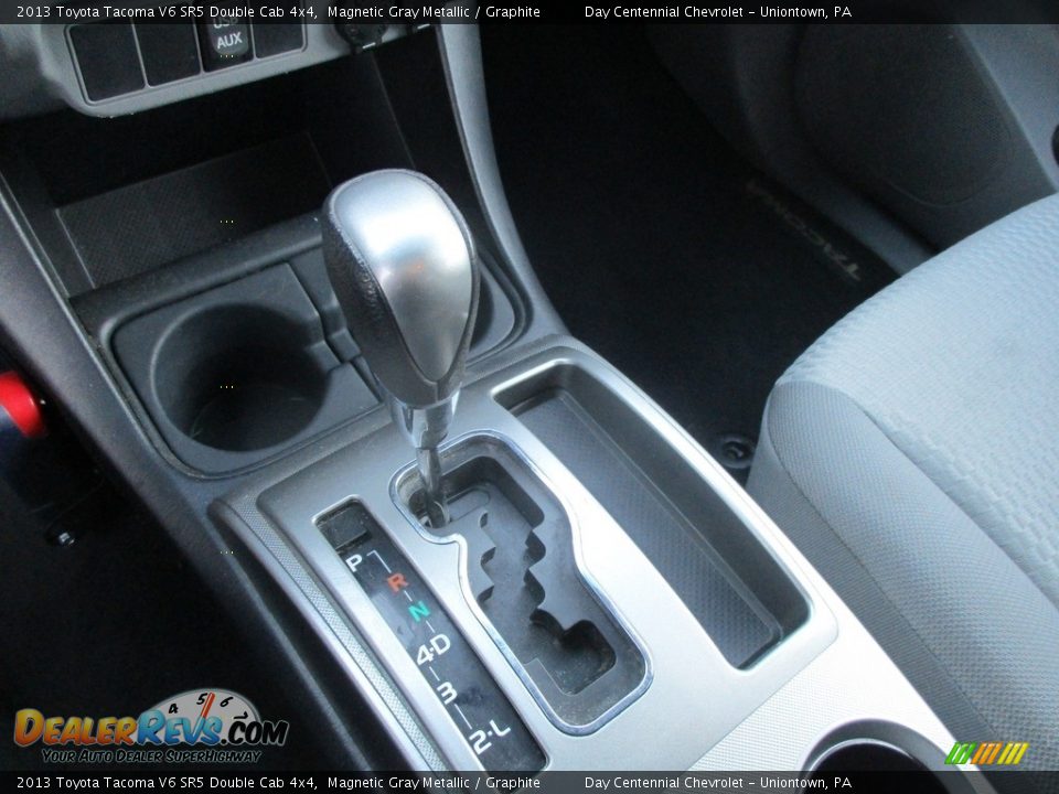 2013 Toyota Tacoma V6 SR5 Double Cab 4x4 Magnetic Gray Metallic / Graphite Photo #26