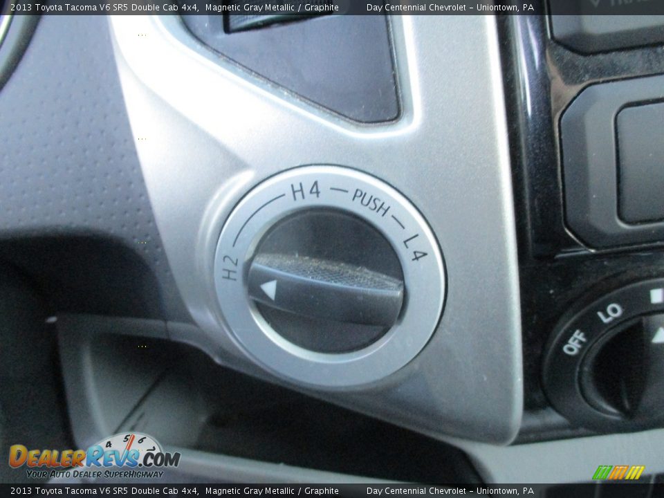 2013 Toyota Tacoma V6 SR5 Double Cab 4x4 Magnetic Gray Metallic / Graphite Photo #27
