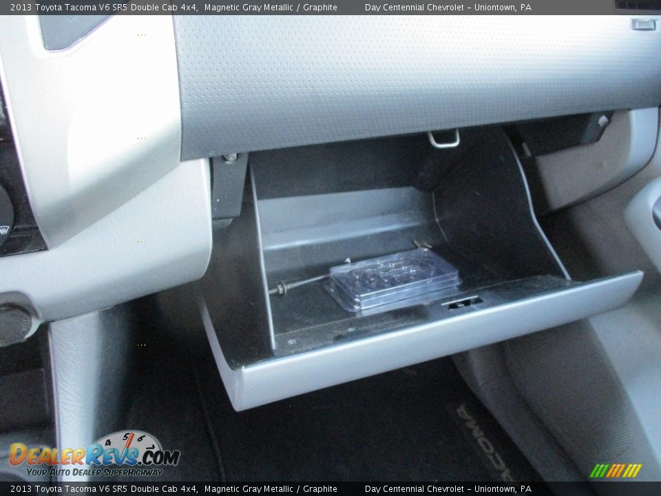 2013 Toyota Tacoma V6 SR5 Double Cab 4x4 Magnetic Gray Metallic / Graphite Photo #29