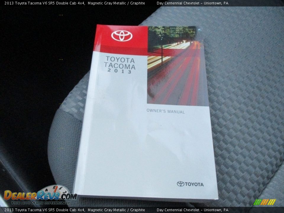 2013 Toyota Tacoma V6 SR5 Double Cab 4x4 Magnetic Gray Metallic / Graphite Photo #30