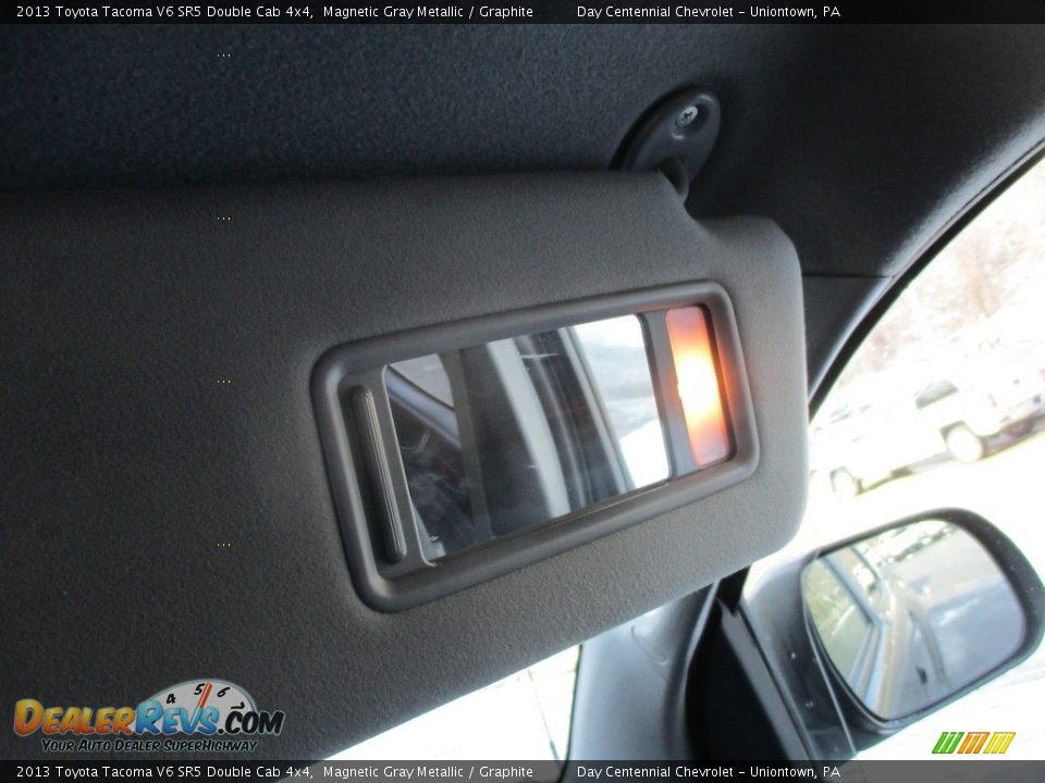 2013 Toyota Tacoma V6 SR5 Double Cab 4x4 Magnetic Gray Metallic / Graphite Photo #32
