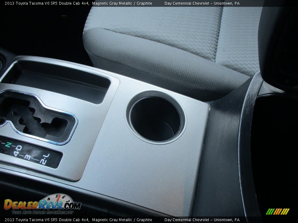 2013 Toyota Tacoma V6 SR5 Double Cab 4x4 Magnetic Gray Metallic / Graphite Photo #33