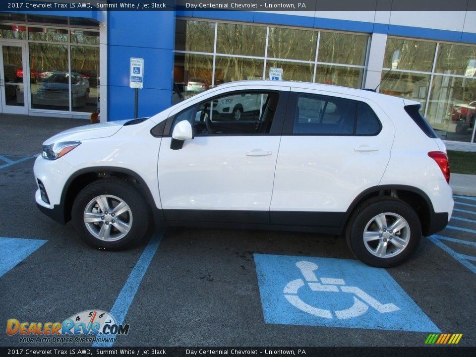 2017 Chevrolet Trax LS AWD Summit White / Jet Black Photo #2