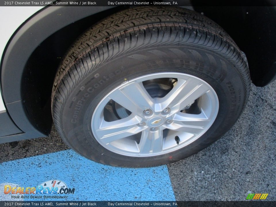 2017 Chevrolet Trax LS AWD Summit White / Jet Black Photo #3