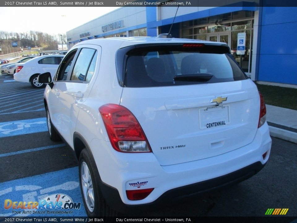 2017 Chevrolet Trax LS AWD Summit White / Jet Black Photo #4