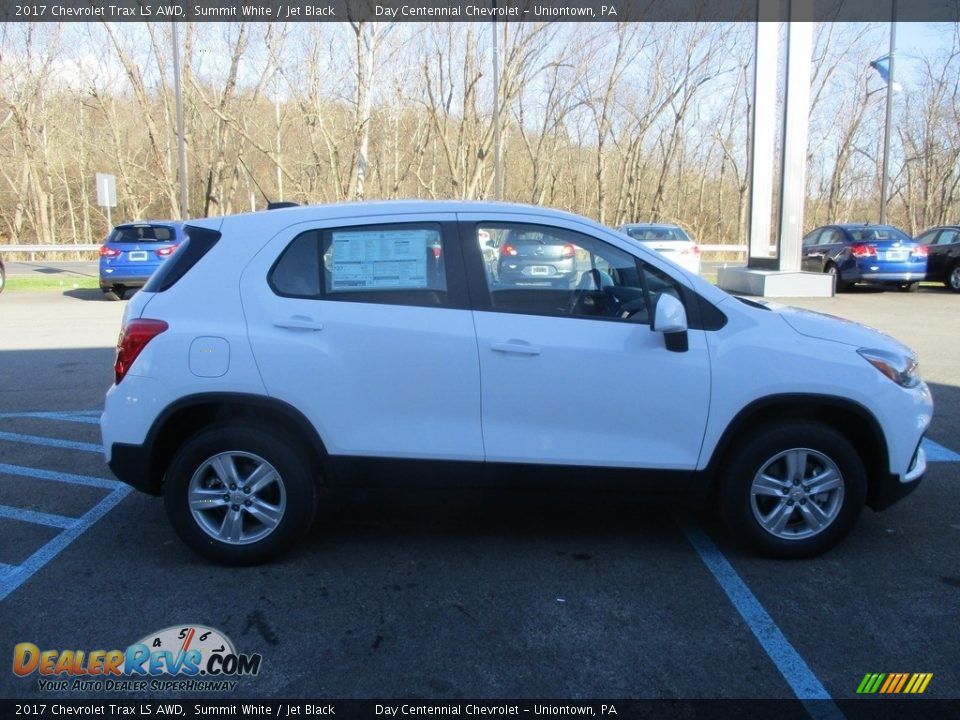 2017 Chevrolet Trax LS AWD Summit White / Jet Black Photo #7