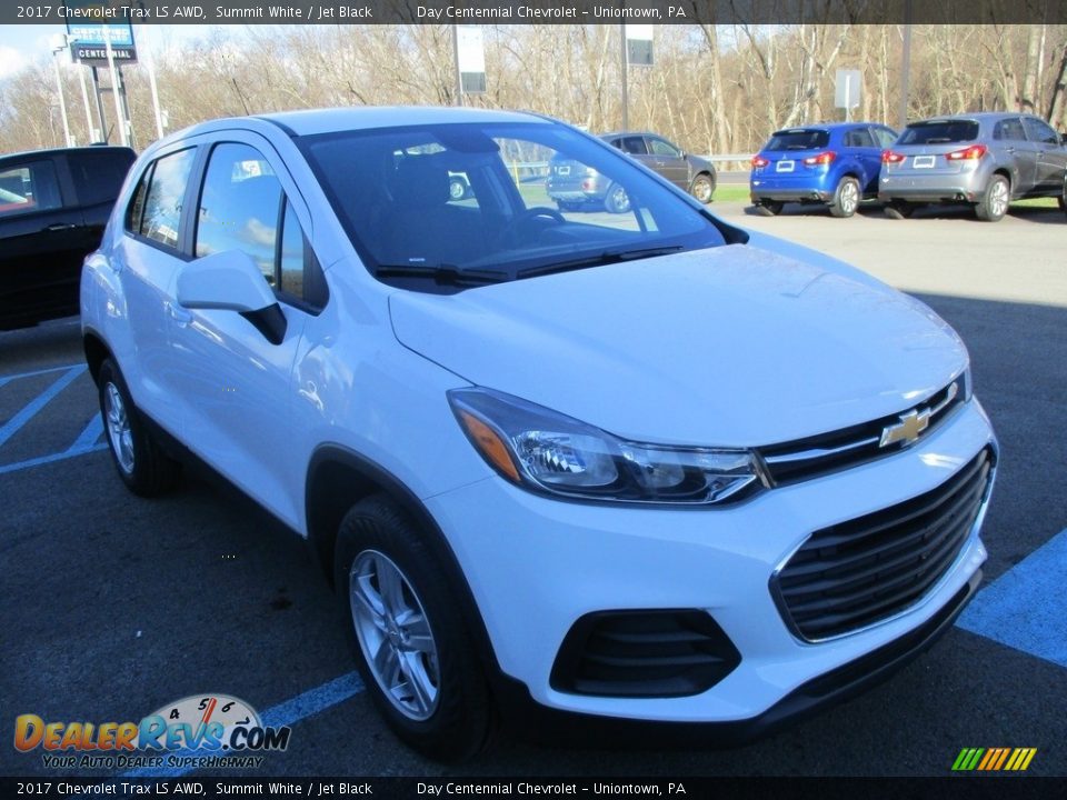 2017 Chevrolet Trax LS AWD Summit White / Jet Black Photo #8