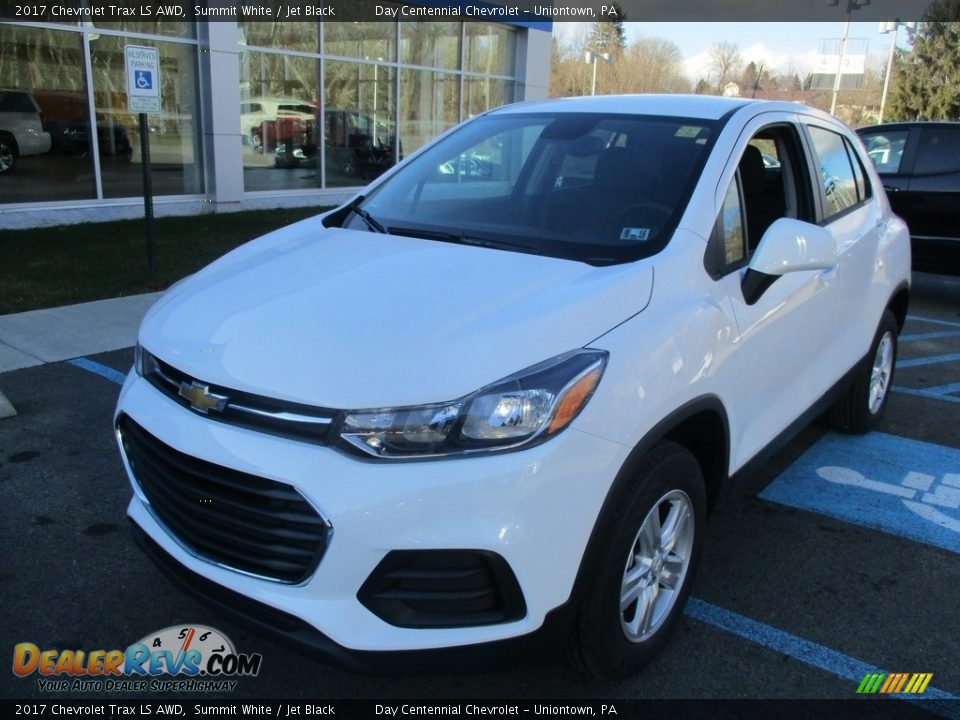 2017 Chevrolet Trax LS AWD Summit White / Jet Black Photo #10