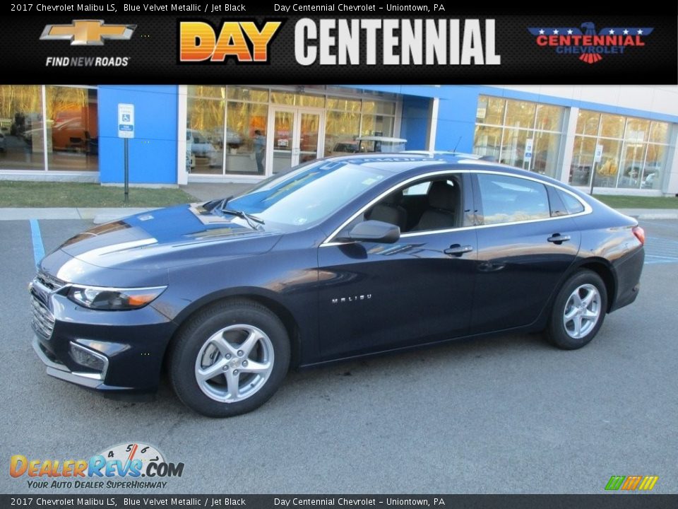 2017 Chevrolet Malibu LS Blue Velvet Metallic / Jet Black Photo #1