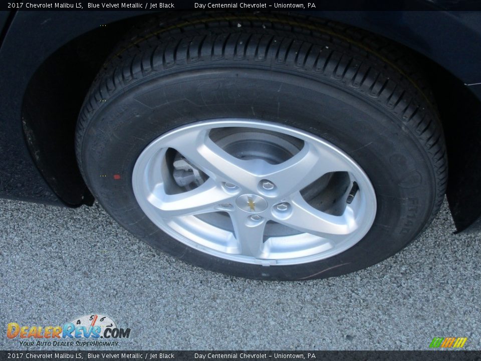 2017 Chevrolet Malibu LS Blue Velvet Metallic / Jet Black Photo #3